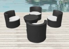 Modern-furnishing-black-or-white-4-armchairs -crystal-table-71